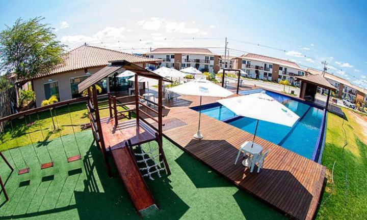 Apartamento Beira Rio No Condominio Brisas Do Lago Paulo Afonso Dış mekan fotoğraf